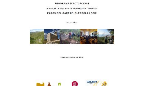 Secretaria tècnica de la CETS als Parcs del Garraf, Olèrdola i Foix 
